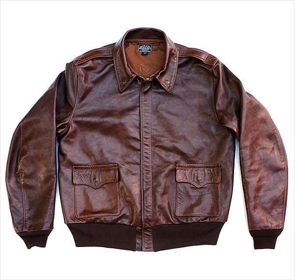Good Wear Leather's Star Sportswear Type A-2 Jacket Flat Front