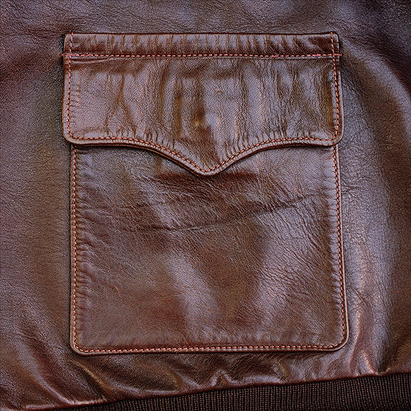 Good Wear Leather's Star Sportswear Type A-2 Jacket Pocket