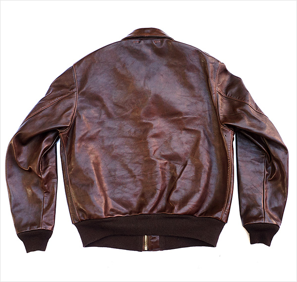 Good Wear Leather's Star Sportswear Type A-2 Jacket Flat Reverse