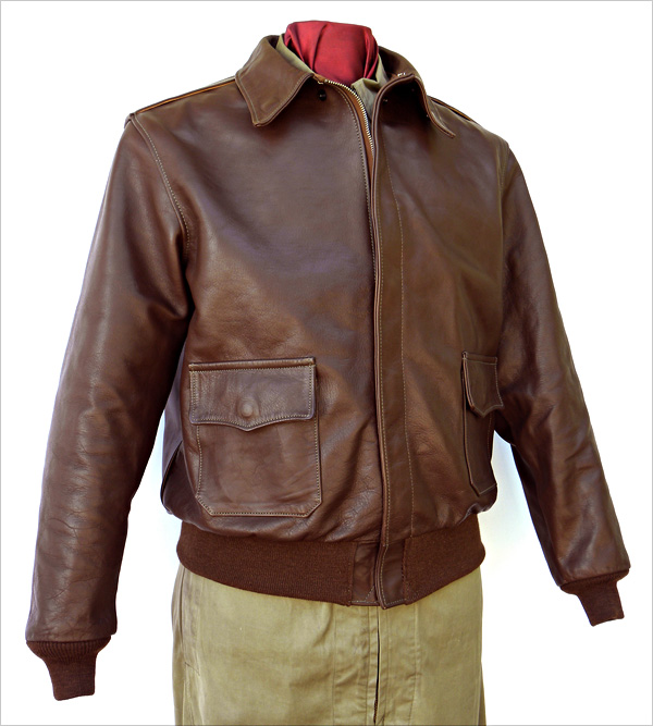Good Wear Leather's United Sheeplined Type A-2 Flight Jacket