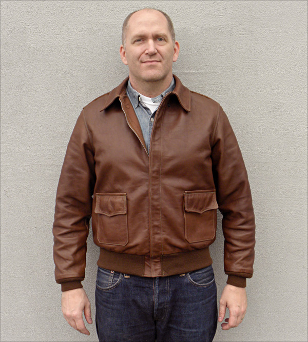 Good Wear Leather Coat Company — United Sheeplined Type A-2 Flight Jacket
