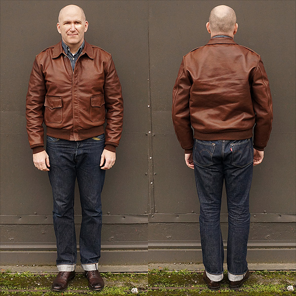 Good Wear Leather's United Sheeplined Front and Back