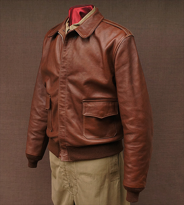 Good Wear Leather's United Sheeplined Front View