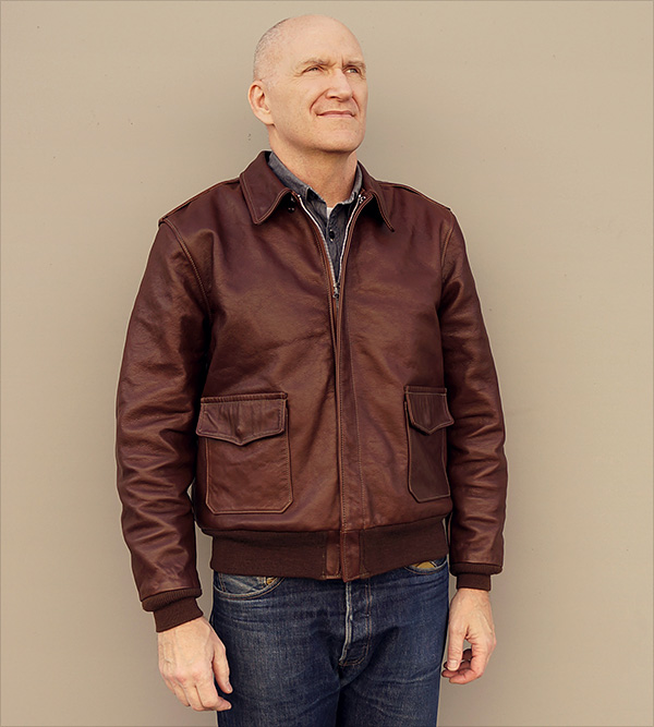 Good Wear Leather's United Sheeplined Type A-2 Flight Jacket
