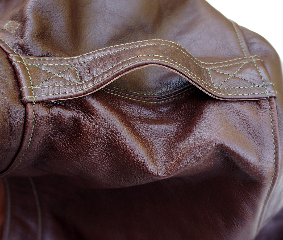 Good Wear Leather's United Sheeplined Epaulet Seam