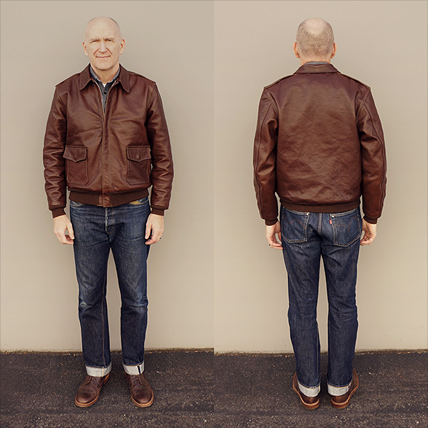 Good Wear Leather's United Sheeplined Front and Back
