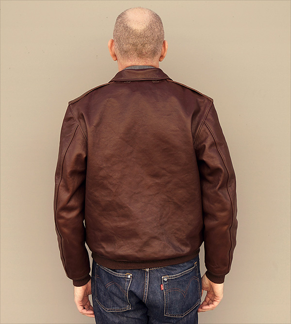 Good Wear Leather's United Sheeplined Reverse View