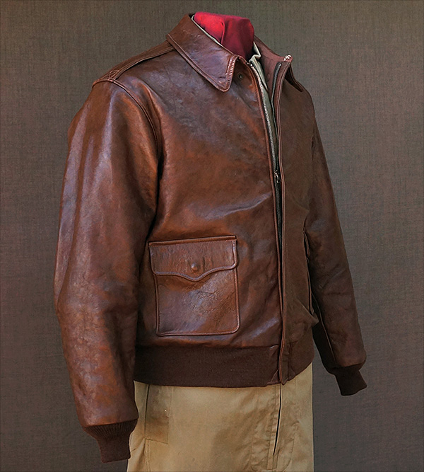 Good Wear Leather Werber Sportswear 42-1402-P Type A-2 Jacket