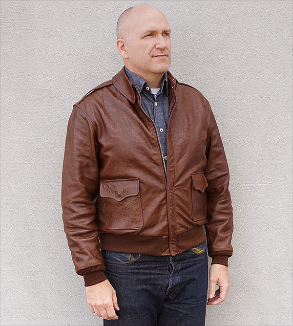 Good Wear Leather Coat Company — Good Wear Werber 42-1402-P Type A-2 Jacket