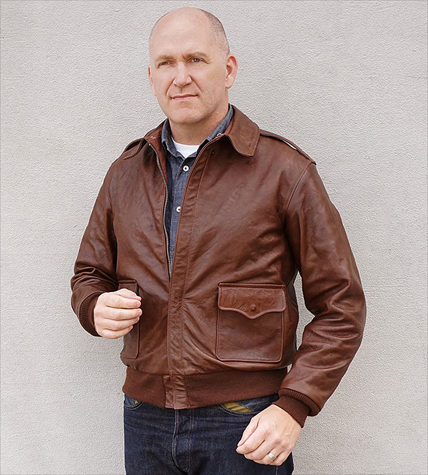 Good Wear Leather Werber Sportswear 42-1402-P Type A-2 Jacket