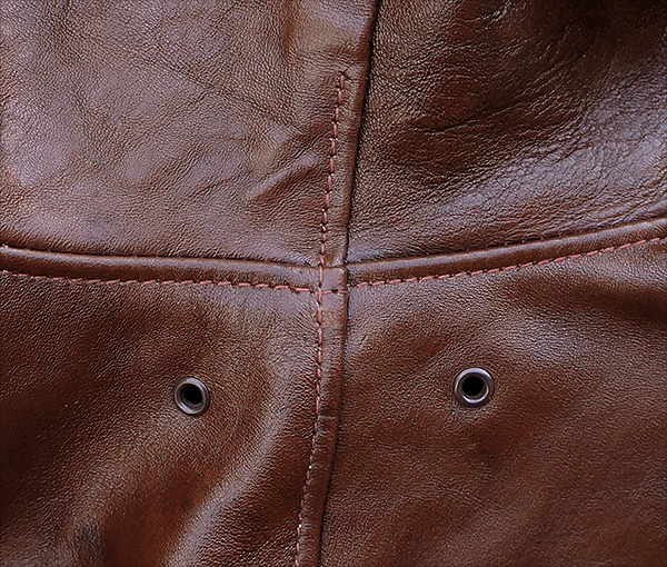 Good Wear Leather Werber Sportswear 42-1402-P Type A-2 Jacket Seams