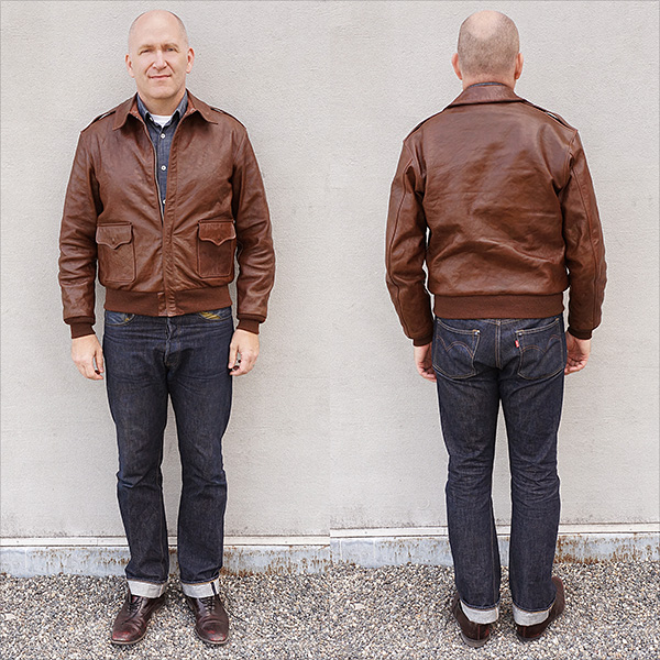 Good Wear Leather Werber Sportswear 42-1402-P Type A-2 Jacket