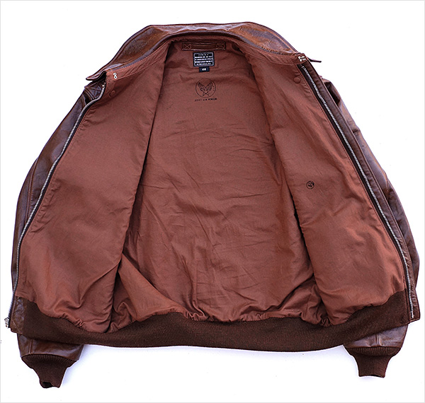 Good Wear Leather Werber Sportswear 42-1402-P Type A-2 Jacket Lining