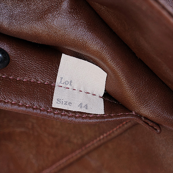 Good Wear Leather Werber Sportswear 42-1402-P Type A-2 Jacket Pocket Tag
